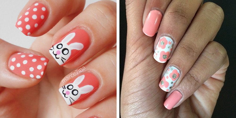 Nail Designs For Easter
 24 Cute Easter Nail Designs Easy Easter Nail Art Ideas