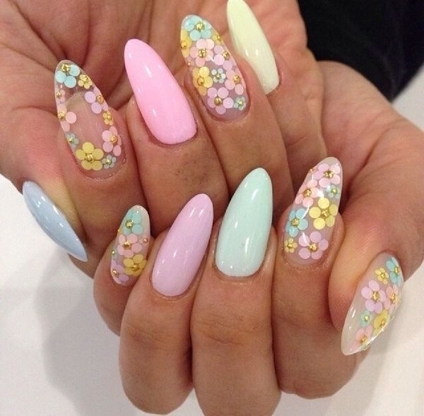 Nail Designs For Easter
 Easter Stiletto Nails s and for