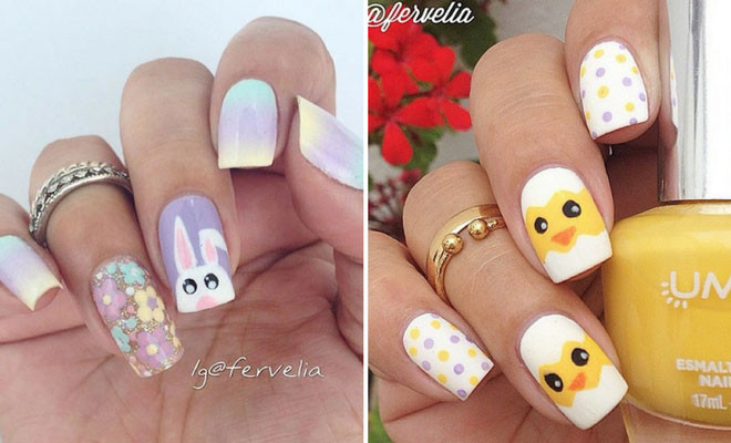 Nail Designs For Easter
 41 Easy and Simple Easter Nail Art Designs