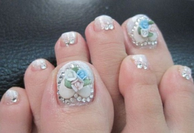 Nail Designs For Feet
 Home Reme s For Pre Bridal Foot Care – India s Wedding Blog