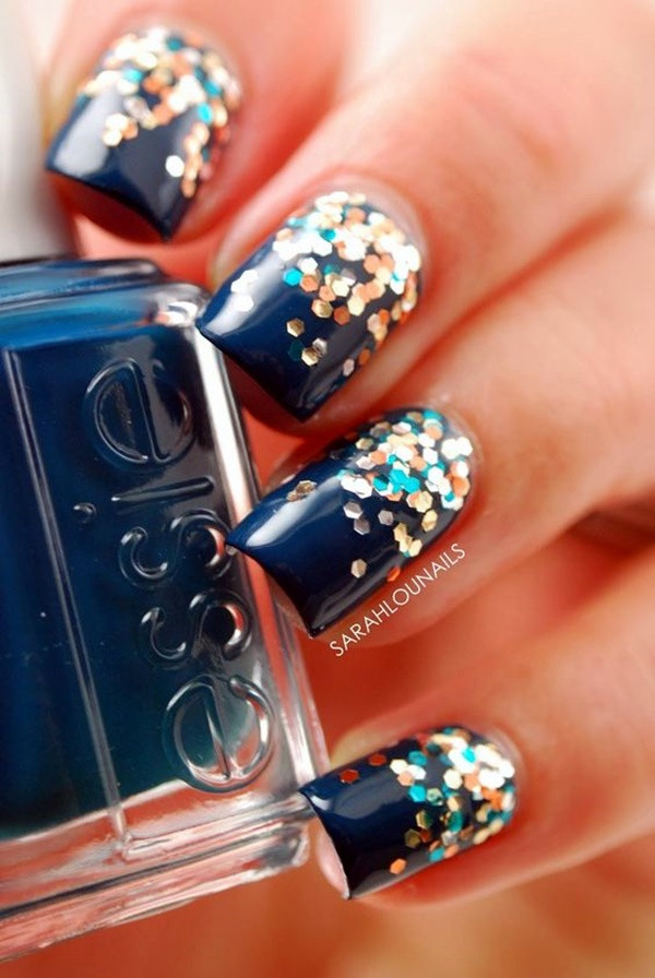 Nail Designs For New Years Eve
 45 Cute New Year Eve Nail Designs and ideas