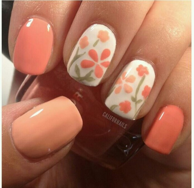 Nail Designs For Spring And Summer
 15 Colorful Flower Nail Designs for Summer Pretty Designs