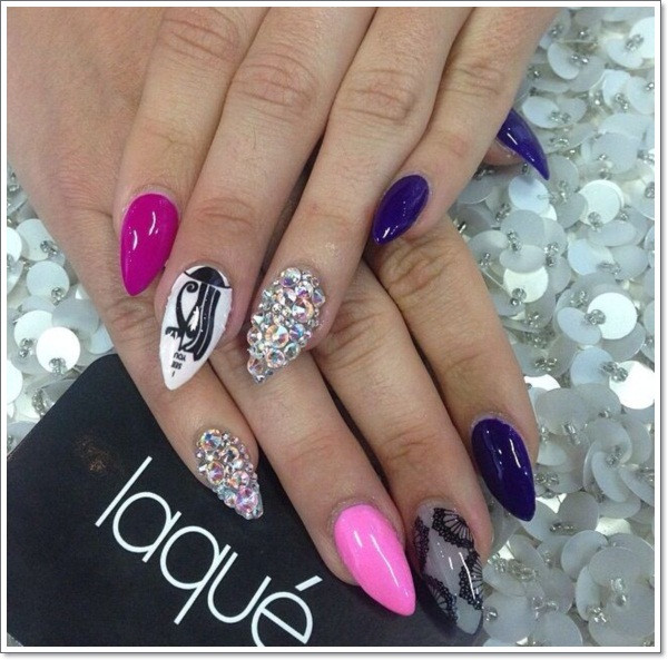 Nail Designs Stiletto
 48 Cool Stiletto Nails Designs To Try Tips