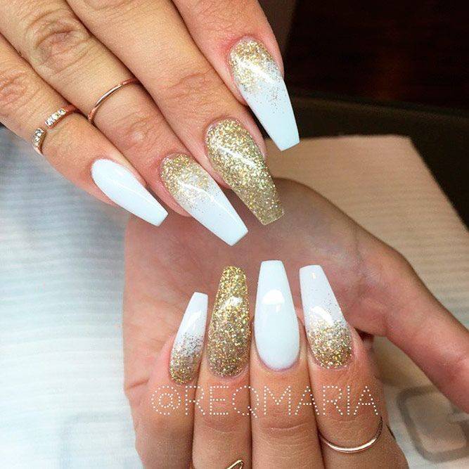 Nail Designs White And Gold
 21 Elegant and Amazing White