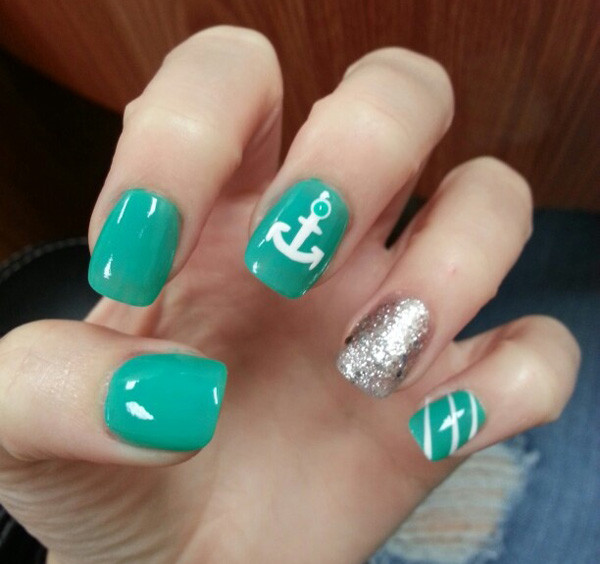 Nail Designs With Anchors
 55 Exclusive Anchor Nails Design and Ideas Golfian
