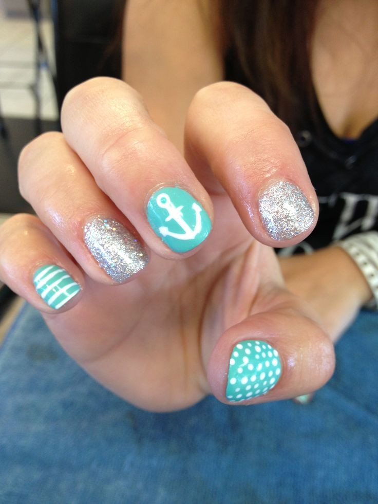 Nail Designs With Anchors
 78 best images about Anchor Nails on Pinterest