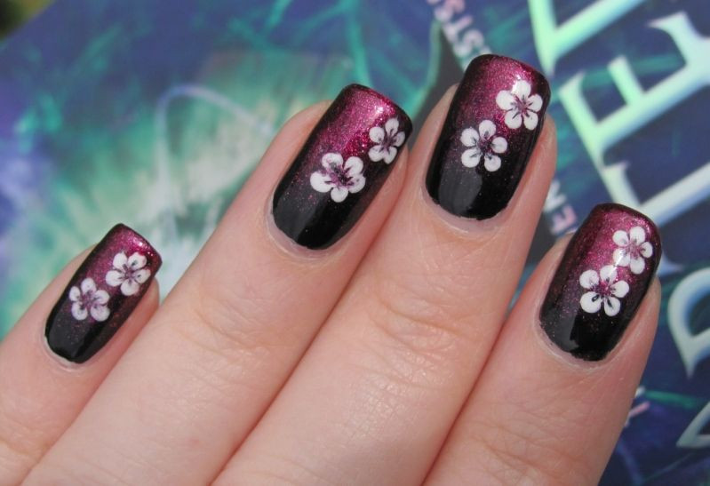 Nail Designs With Dotting Tool
 Dotting tool flowers Nail Art
