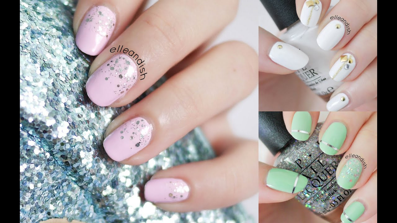 Nail Ideas For Prom
 Prom Nails 3 Easy Styles