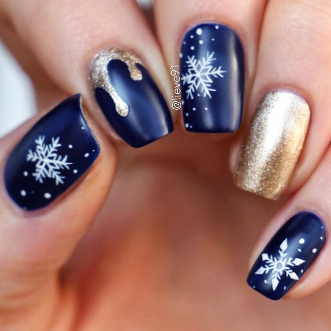 Nail Ideas For Winter
 40 Winter Nails Ideas To Cheer Anyone Up
