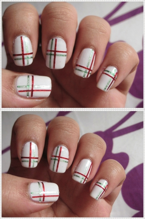 Nail Ideas With Tape
 40 Killer Striping Tape Nail Art Designs