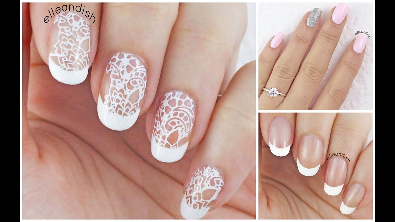 Nails Designs For Weddings
 Wedding Nails 3 Ways Help me choose my wedding day