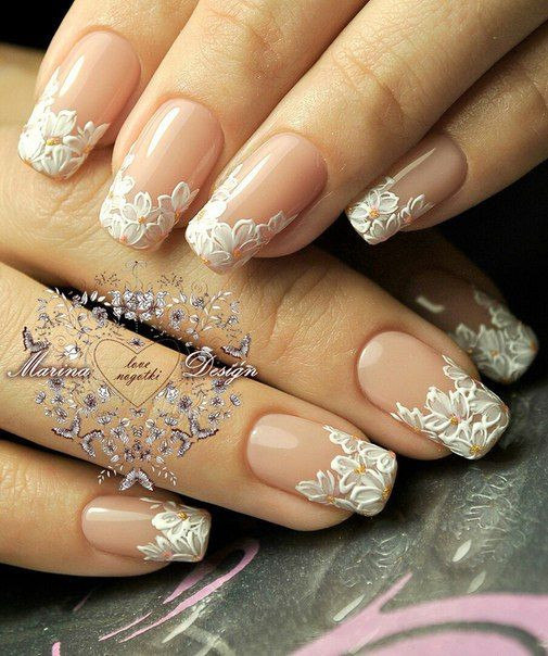Nails For Weddings
 30 Elegant Wedding Nail Designs