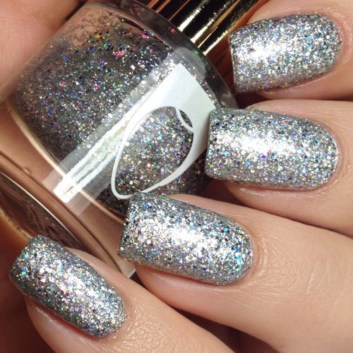 Nails With Silver Glitter
 Silver Glitter Nails s and for