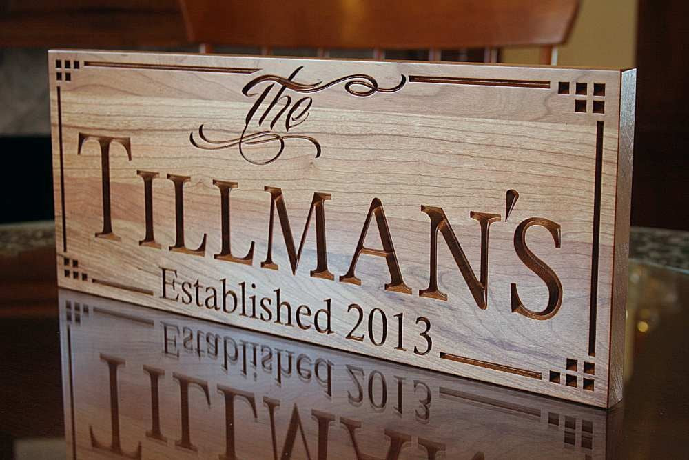 Name A Popular Wedding Gift
 Last Name Sign 5yr Anniversary Gift Personalized Wedding Gift