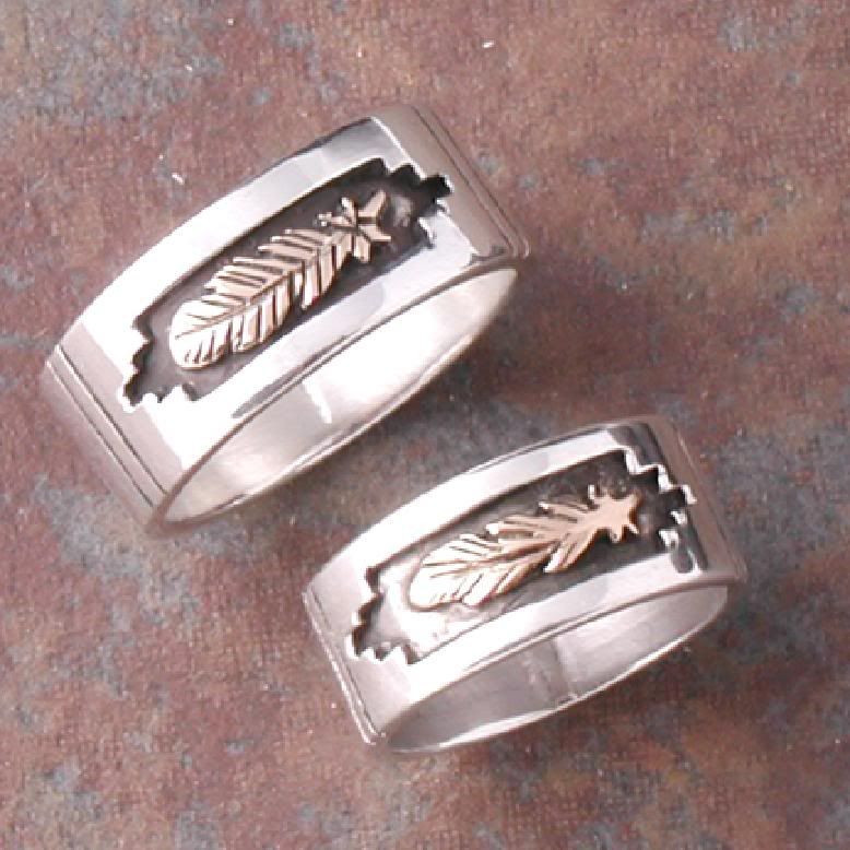 Native American Wedding Rings
 native american wedding rings sets