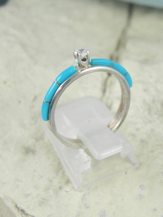 Native American Wedding Rings
 Native American Turquoise Engagement Ring by hollywoodrings