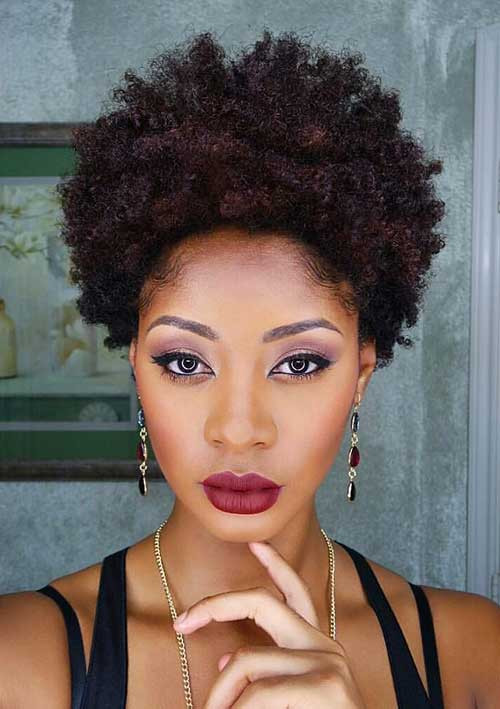 Natural Black Hairstyle
 15 Best Short Natural Hairstyles for Black Women