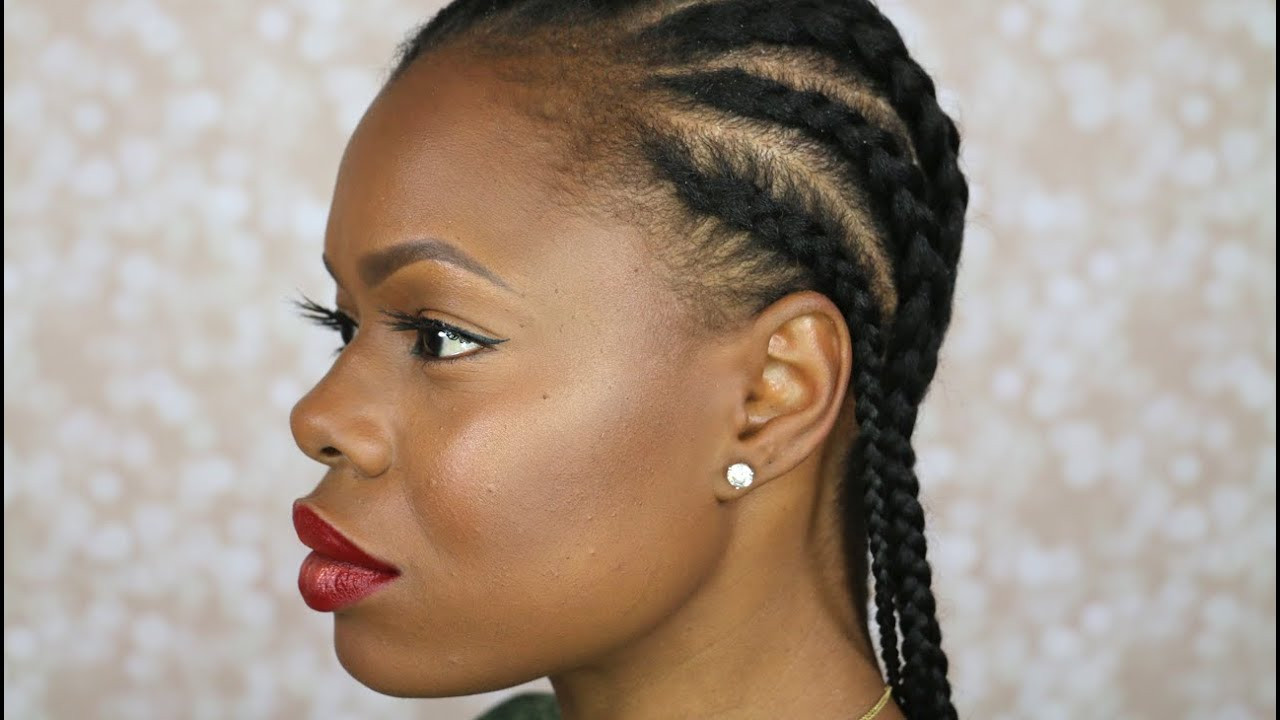 Natural Cornrow Hairstyles
 How to Cornrow Your Own Hair