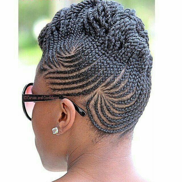 Natural Cornrow Hairstyles
 Tresses africaines in 2019