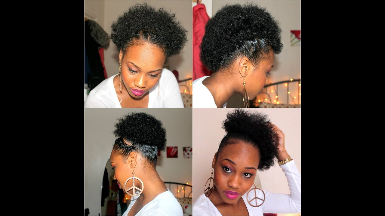 Natural Easy Hairstyles
 21 Four Quick easy styles for Short Natural Hair