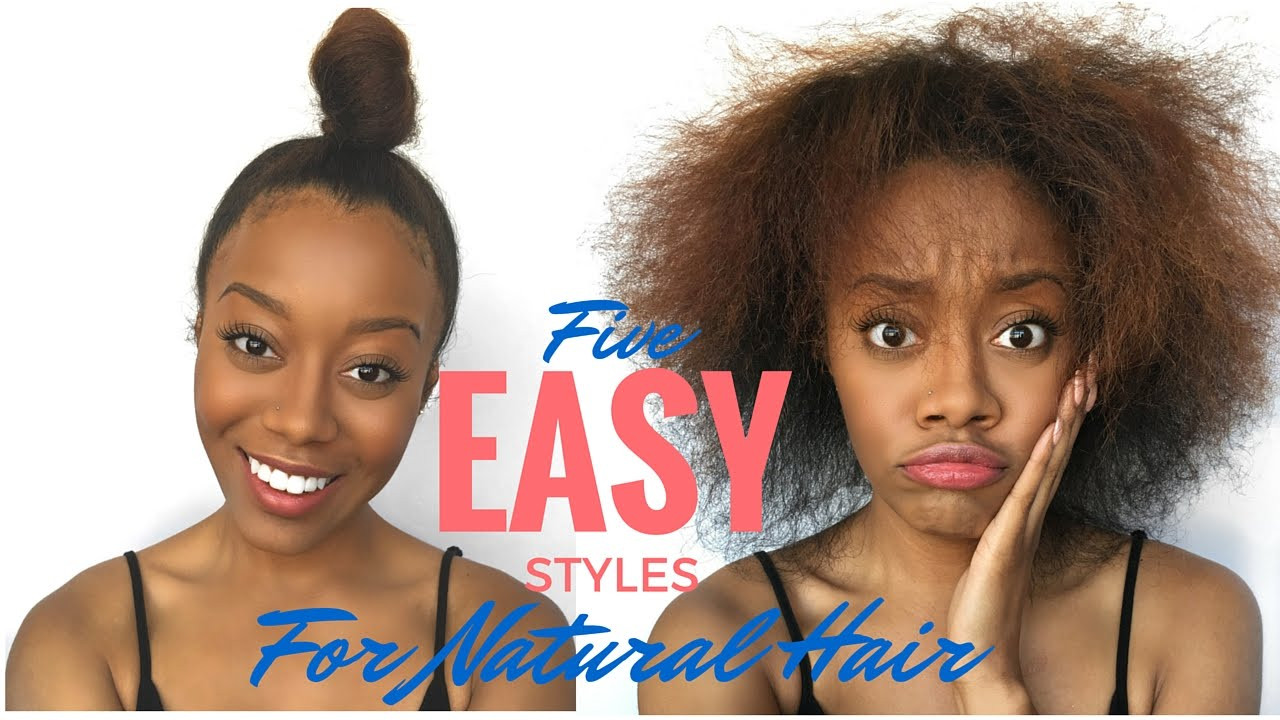 Natural Hairstyles For Beginners
 Easy Natural Hair Styles for Beginners