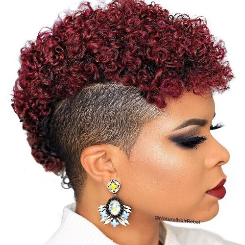 Natural Hairstyles Mohawk
 75 Most Inspiring Natural Hairstyles for Short Hair in 2017