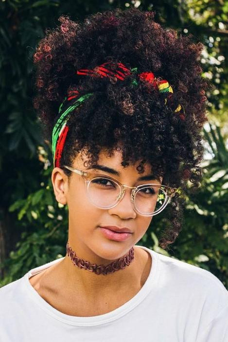 Natural Hairstyles With Bangs
 Proof That Curly Hair Girls Can Wear Bangs Too Southern