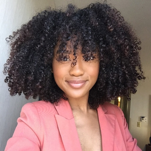 Natural Hairstyles With Bangs
 Natural Hair Haircuts For Any Length And Texture