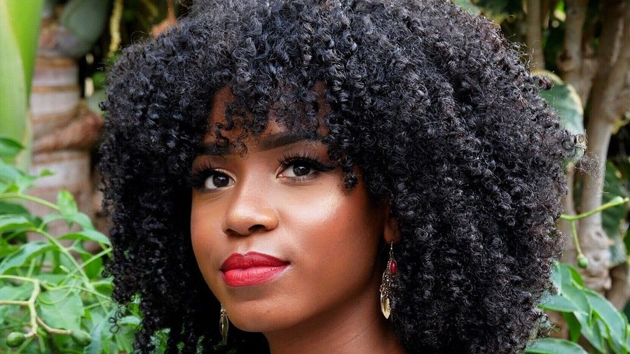 Natural Hairstyles With Bangs
 Proof That Curly Hair Girls Can Wear Bangs Too Southern