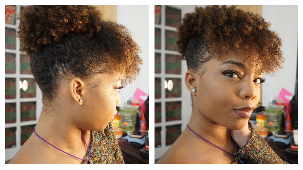 Natural Hairstyles With Bangs
 Natural hair