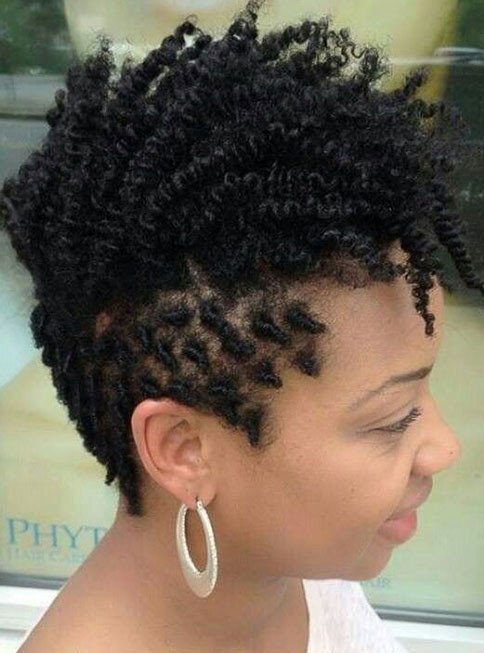 Natural Mohawk Hairstyles
 50 Mohawk Hairstyles for Black Women