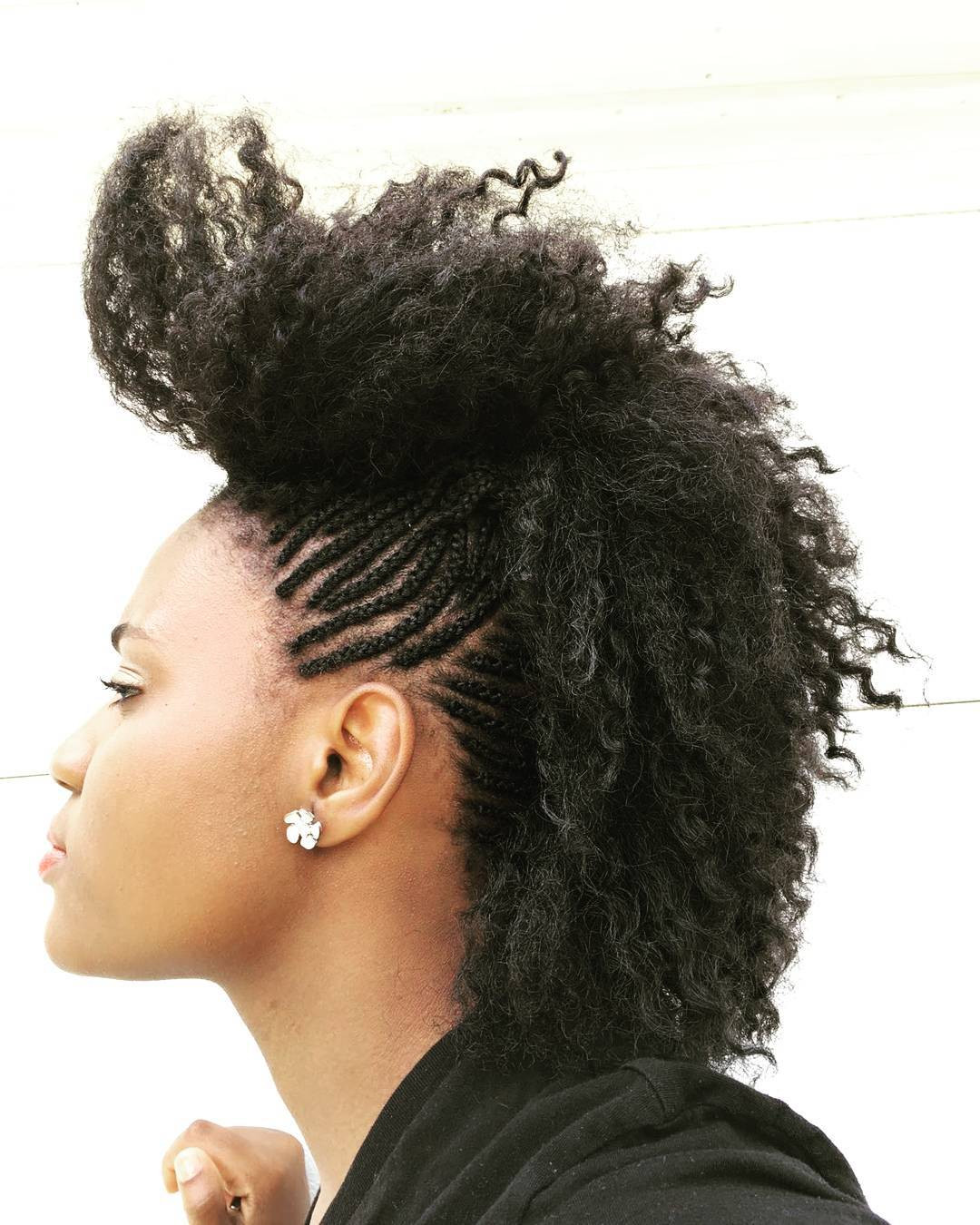 Natural Mohawk Hairstyles
 15 Updo Hairstyles for Black Women Who Love Style