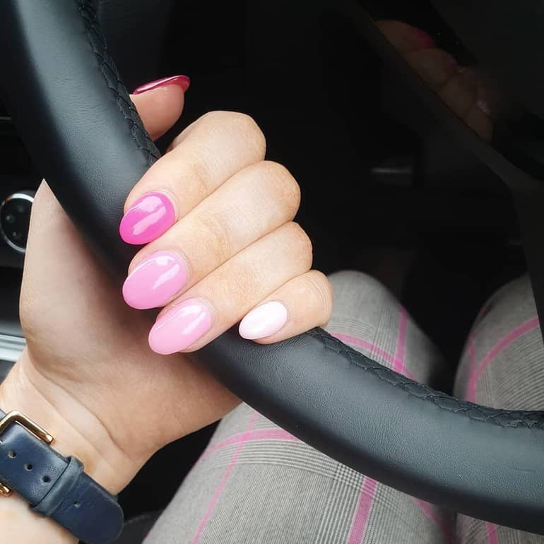 Natural Nail Designs 2020
 Pink nails 2020 Fashionable Pink Nails Design in 2020 47