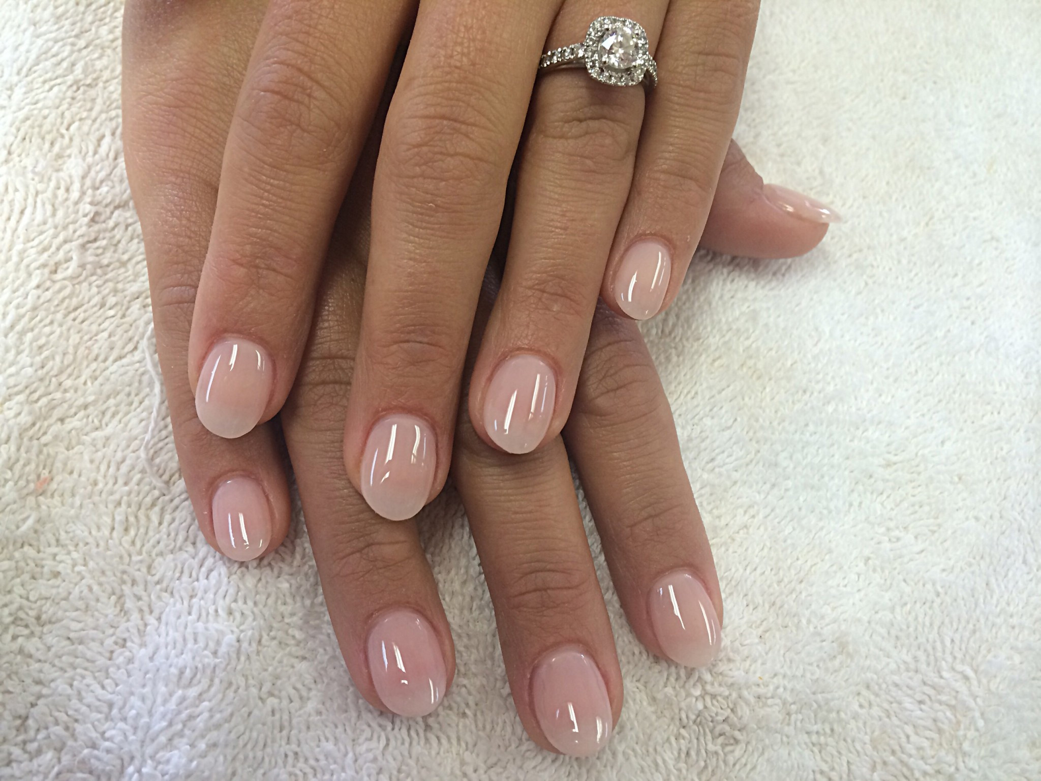 Natural Nail Ideas
 Top 35 Elegant Natural Acrylic Nails