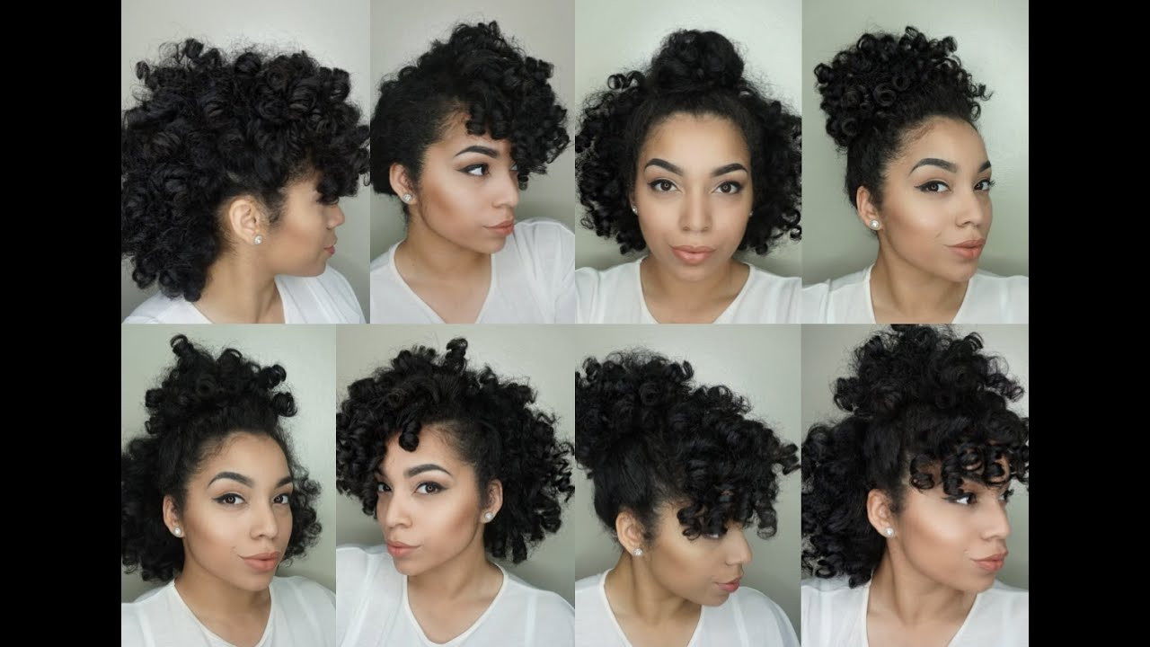 Natural Rod Set Hairstyles
 8 Hair Styles for Perm Rod Sets