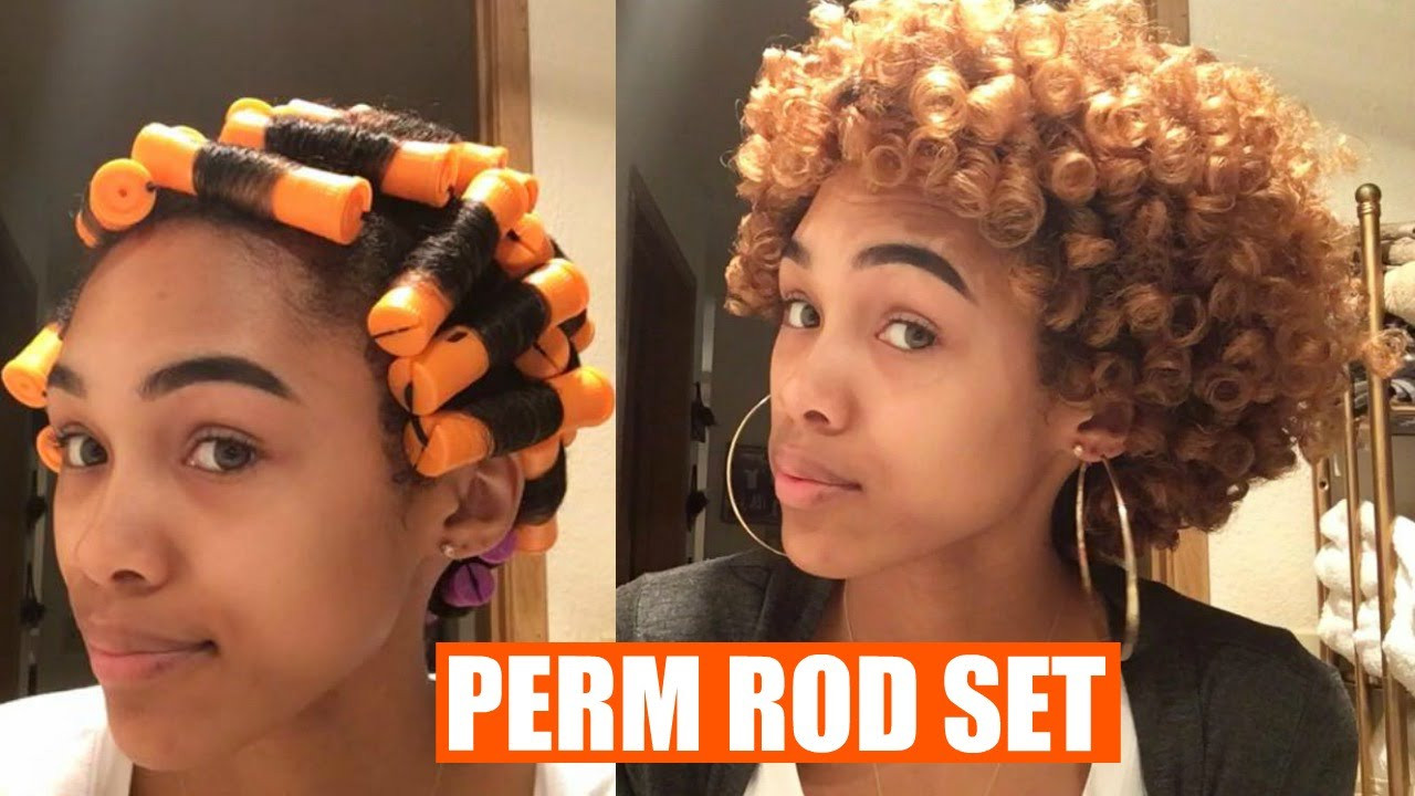 Natural Rod Set Hairstyles
 Easy Tutorial