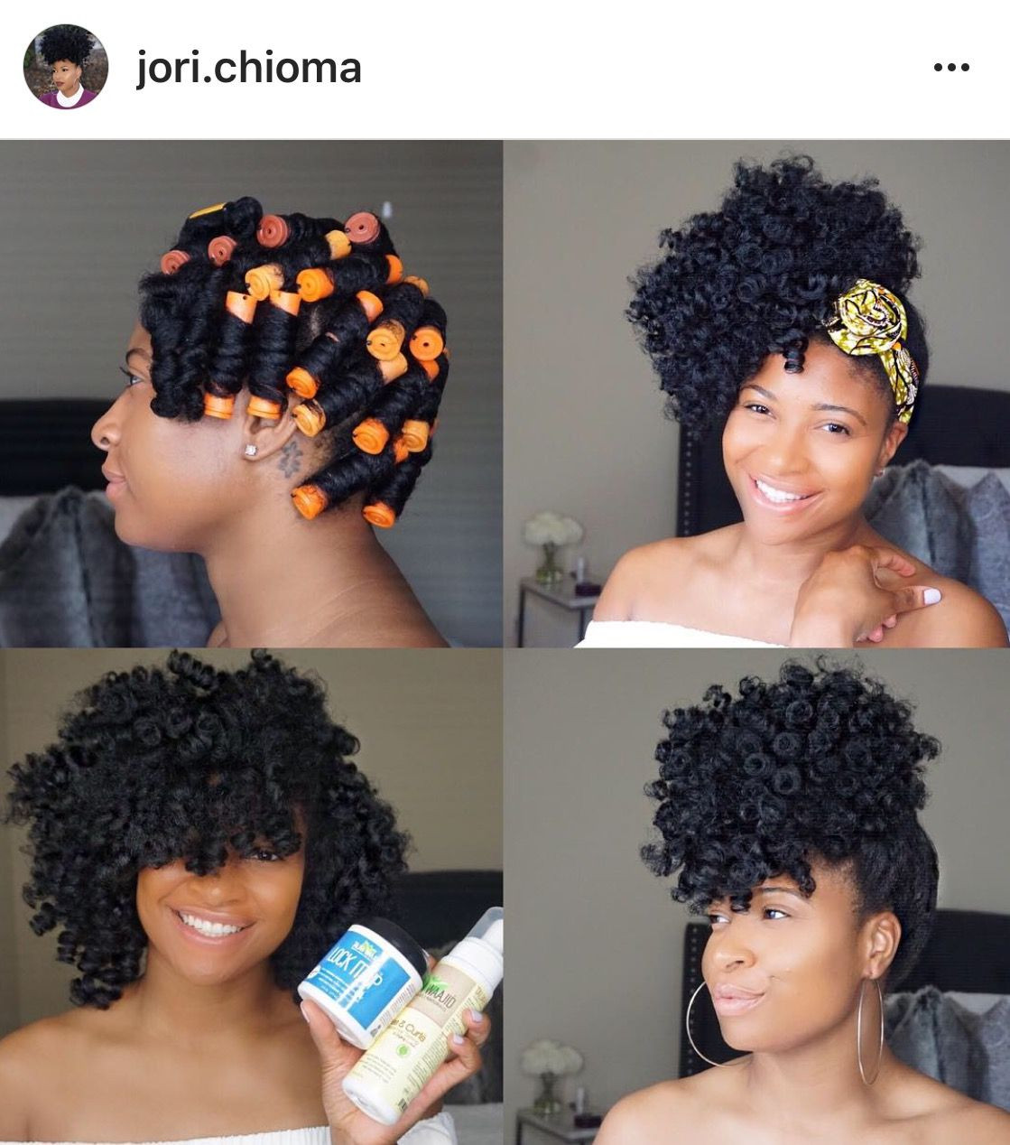 Natural Rod Set Hairstyles
 Perm Rod Set Natural Hair naturalhairstyles