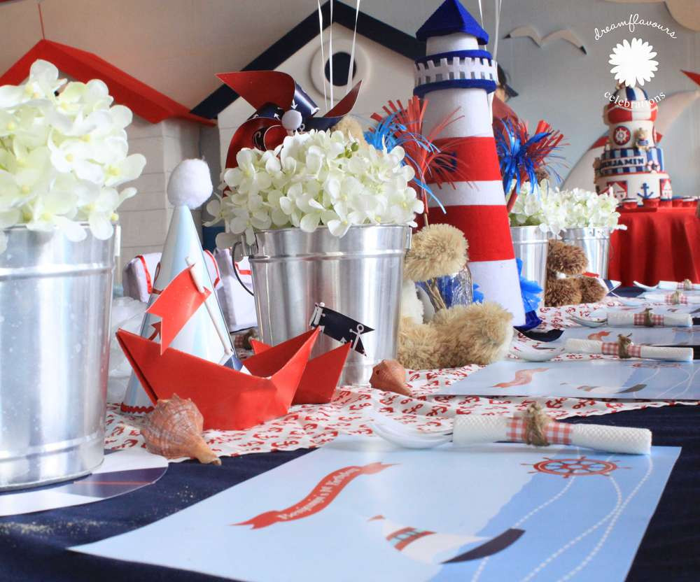Nautical Birthday Decorations
 20 Creative Nautical Parties Celebrate & Decorate