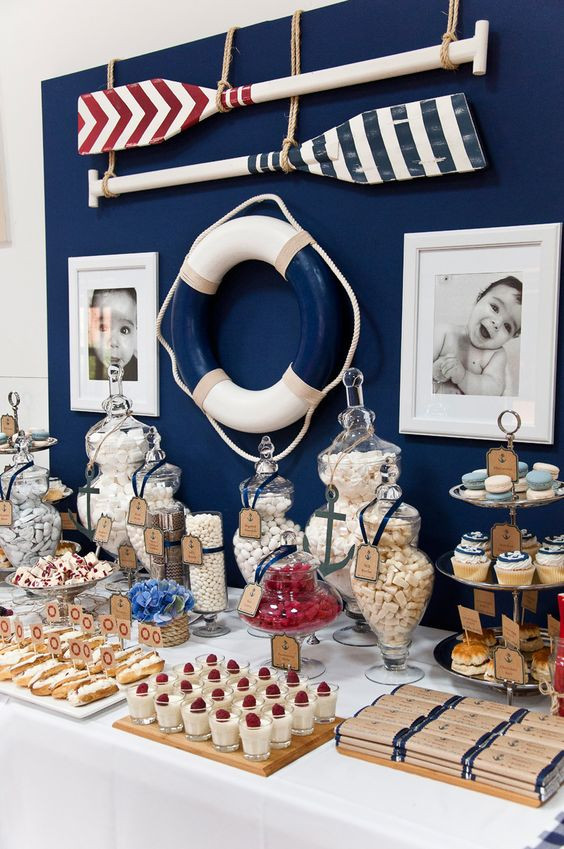 Nautical Birthday Decorations
 26 Awesome Nautical Party Ideas To Try Shelterness