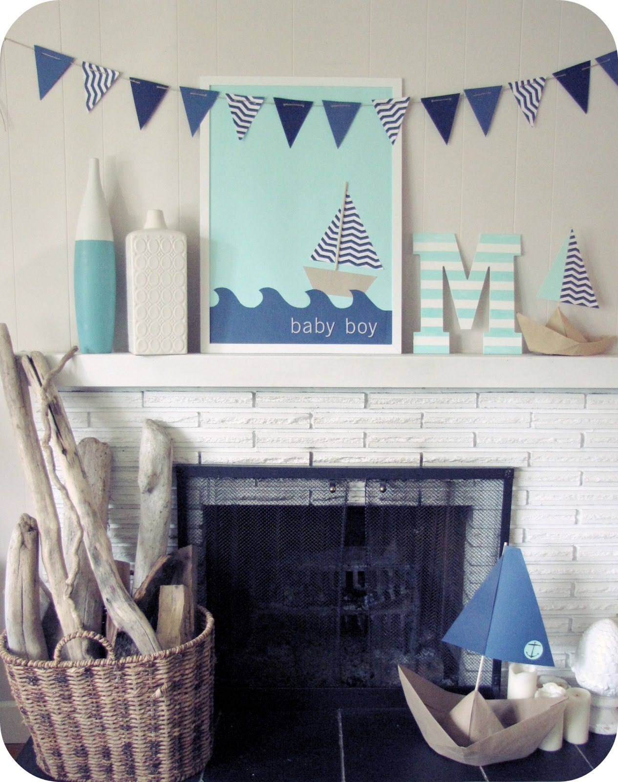 Nautical Decor Baby Shower
 My House of Giggles A Nautical Baby Boy Shower for Malcolm