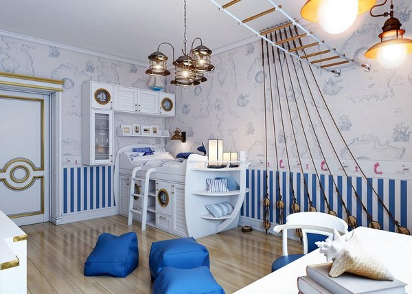 Nautical Kids Decor
 Nautical decor in kids bedrooms – colors furniture and