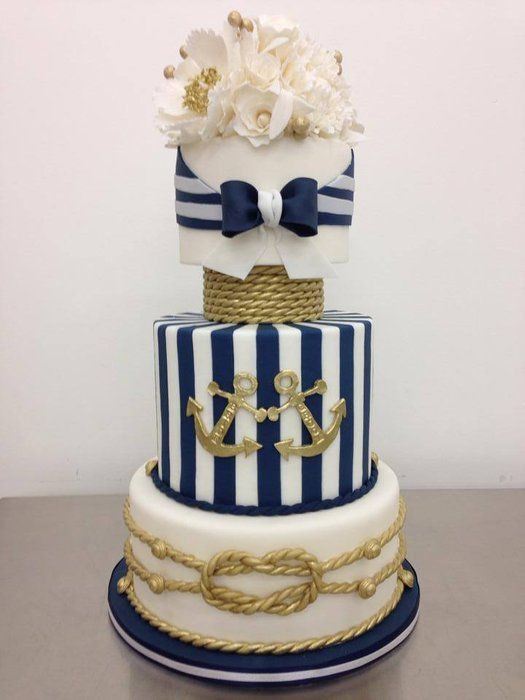 Nautical Theme Wedding
 15 Nautical Rope Wedding Cakes • DIY Weddings Magazine