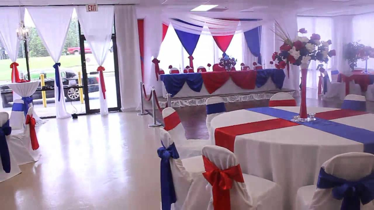 Navy Retirement Party Ideas
 Military Retirement Red White and Blue theme at the All