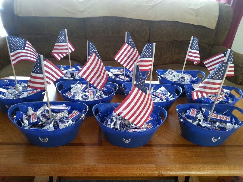 Navy Retirement Party Ideas
 Airforce party centerpieces