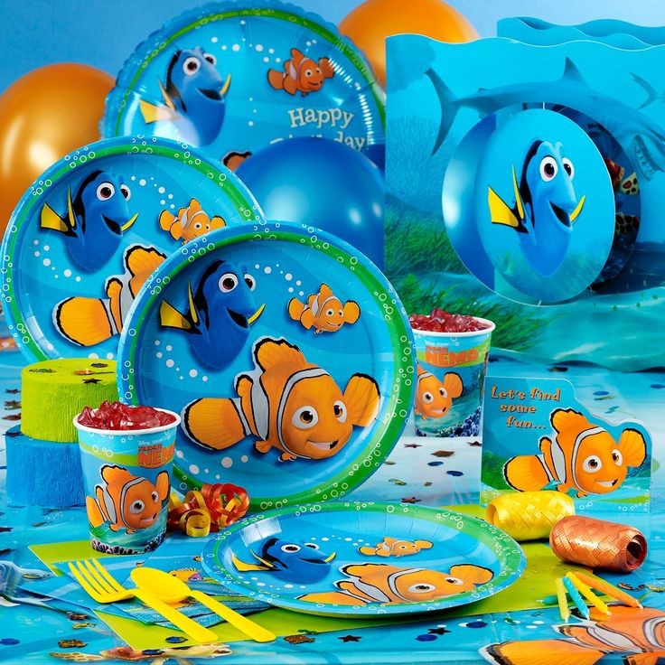 Nemo Birthday Decorations
 58 best Finding Dory & Finding Nemo Party Ideas images on
