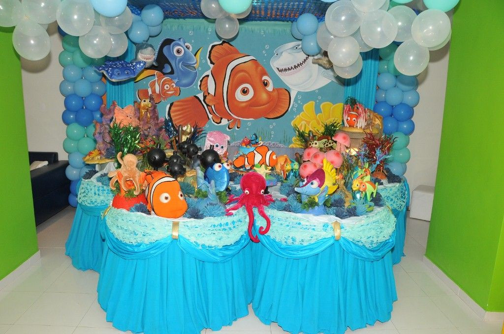 Nemo Birthday Decorations
 from Carolina’s Birthday Party part 1