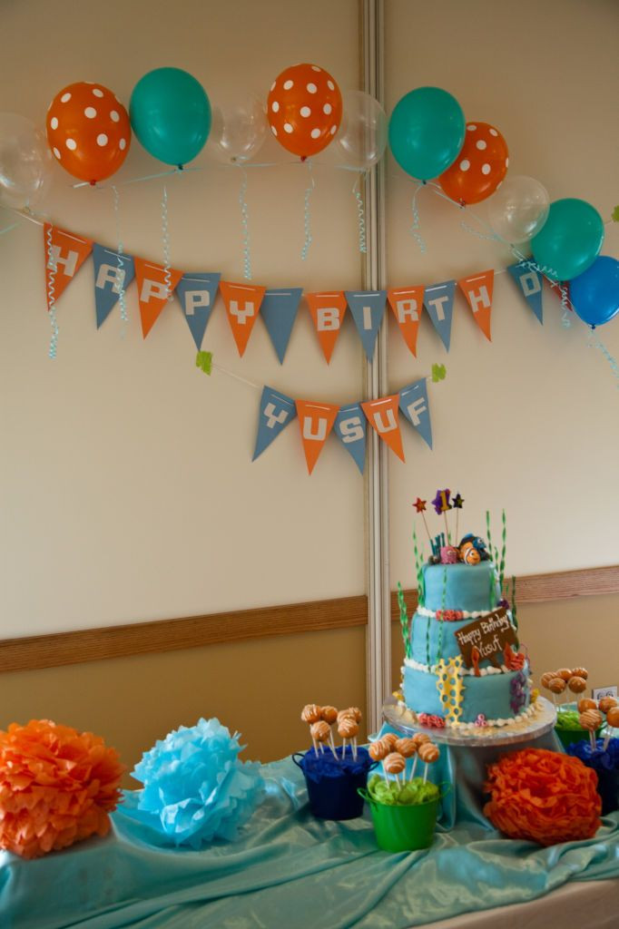 Nemo Birthday Decorations
 17 Best images about Finding Nemo Party Ideas on Pinterest