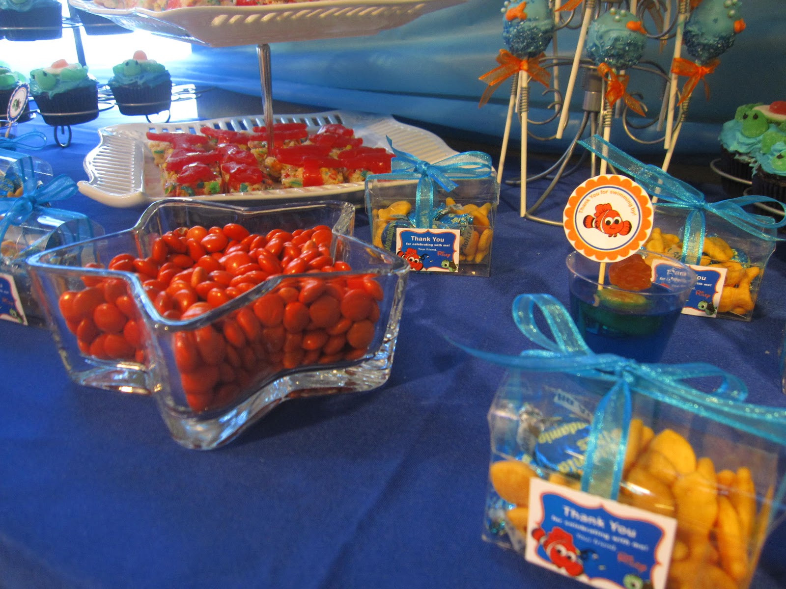 Nemo Birthday Decorations
 Favors and Fixings Party Blog Finding Nemo Birthday Party