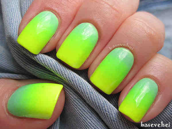 Neon Green Nail Designs
 20 Stand Out Neon Green Nails