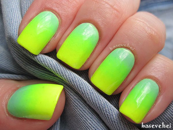 Neon Green Nail Designs
 50 Best Ombre Nail Designs for 2020 Ombre Nail Art Ideas